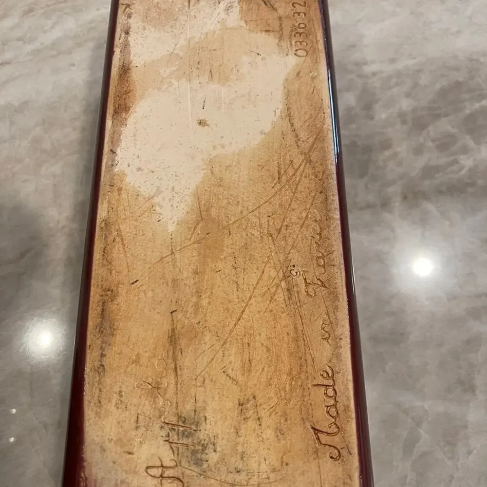 Appolia stoneware french bread pan brown glaze  France